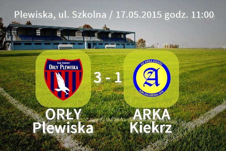 17 maja / Orły Plewiska 3-1 Arka Kiekrz