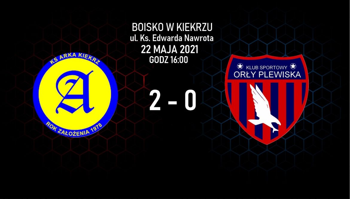 Arka Kiekrz – Orły Plewiska 2:0 (1:0)