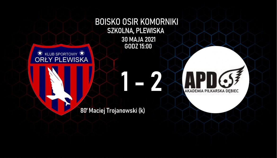 Orły Plewiska – AP Dębiec 1:2 (0:2)