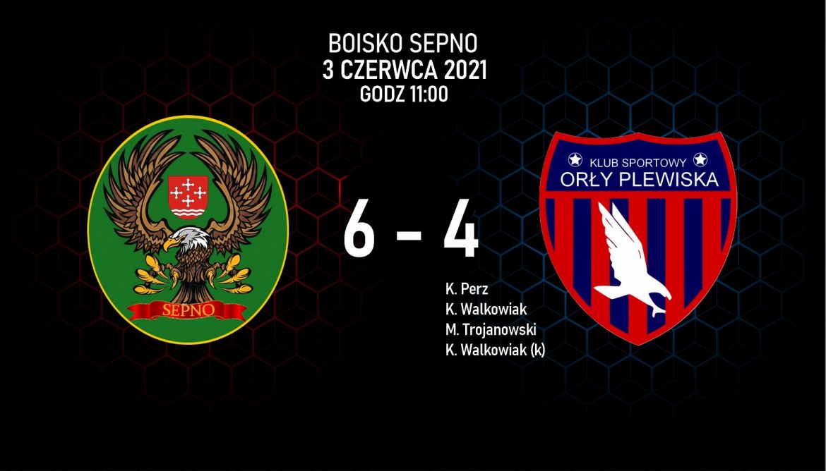 Orlik Sepno – Orły Plewiska 6-4 (2-2)