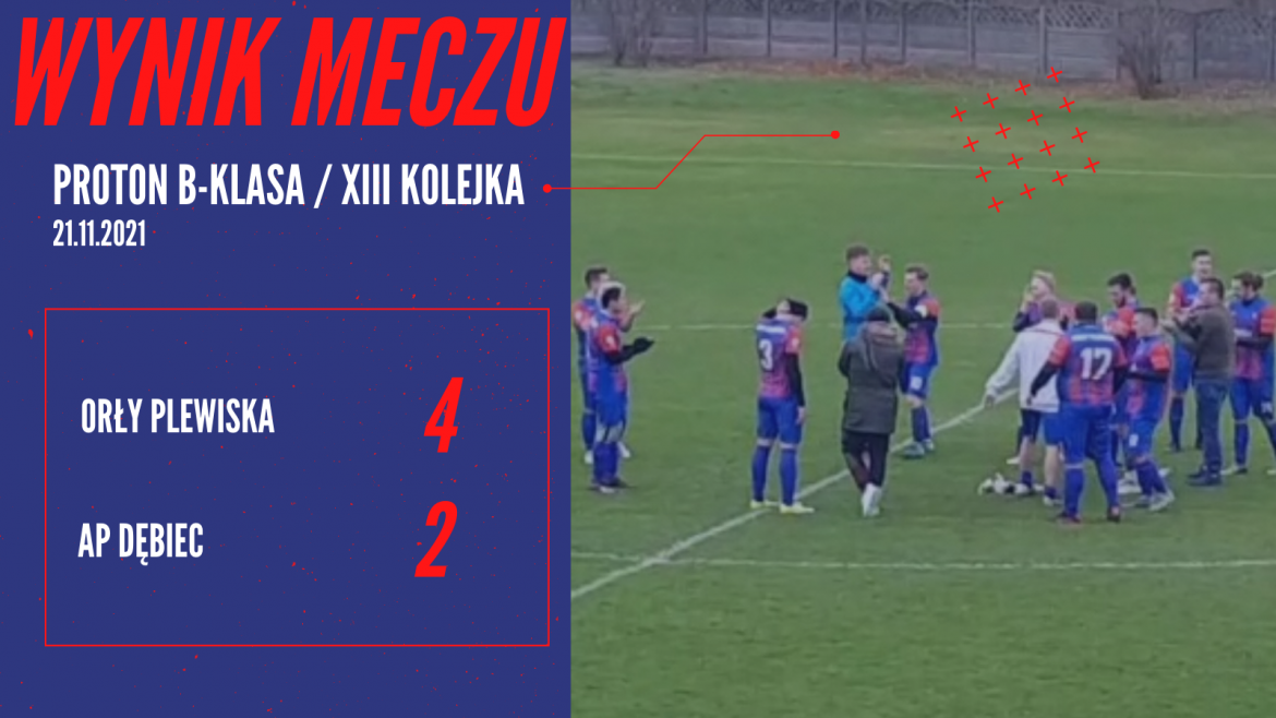 Orły Plewiska 4-2 AP Dębiec