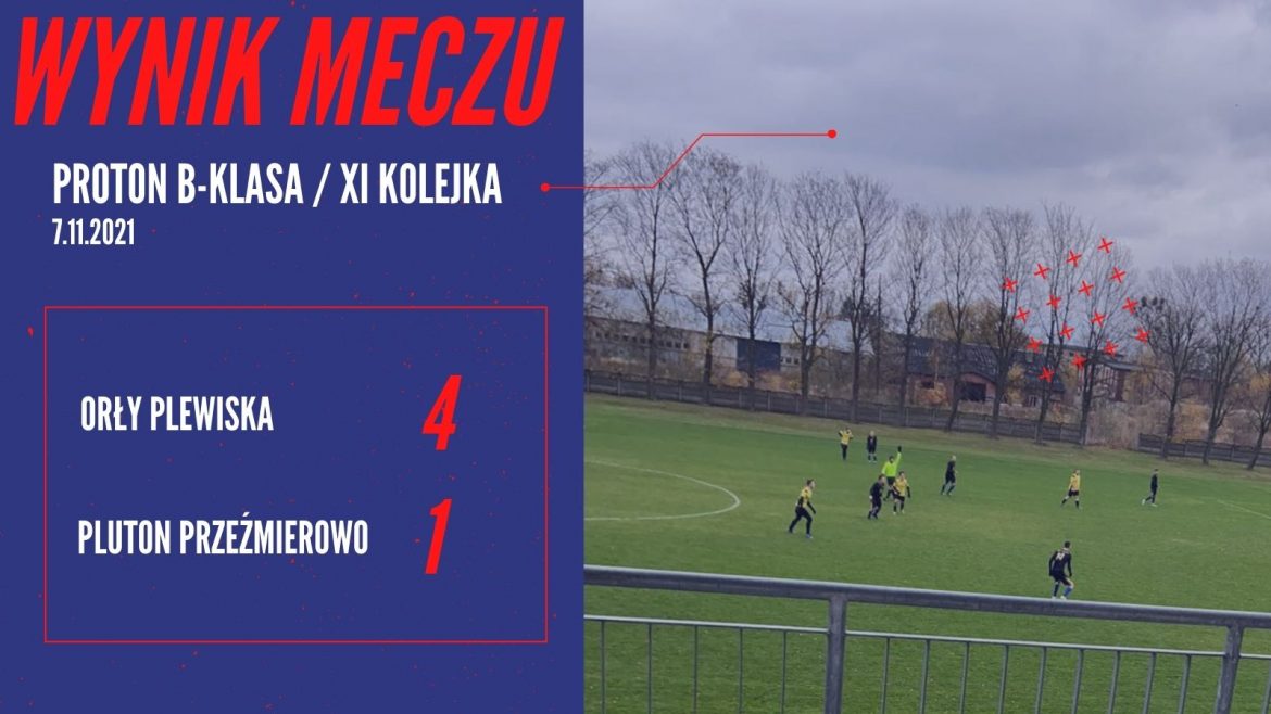 Orły Plewiska 4-1 Pluton Przeźmierowo