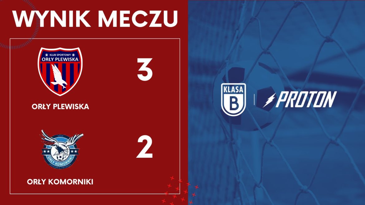 Orły Plewiska 3-2 Orły Komorniki