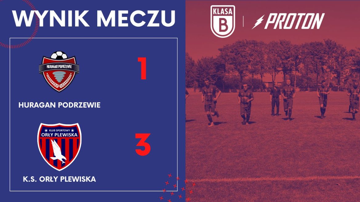 Huragan Podrzewie 1-3 Orły Plewiska