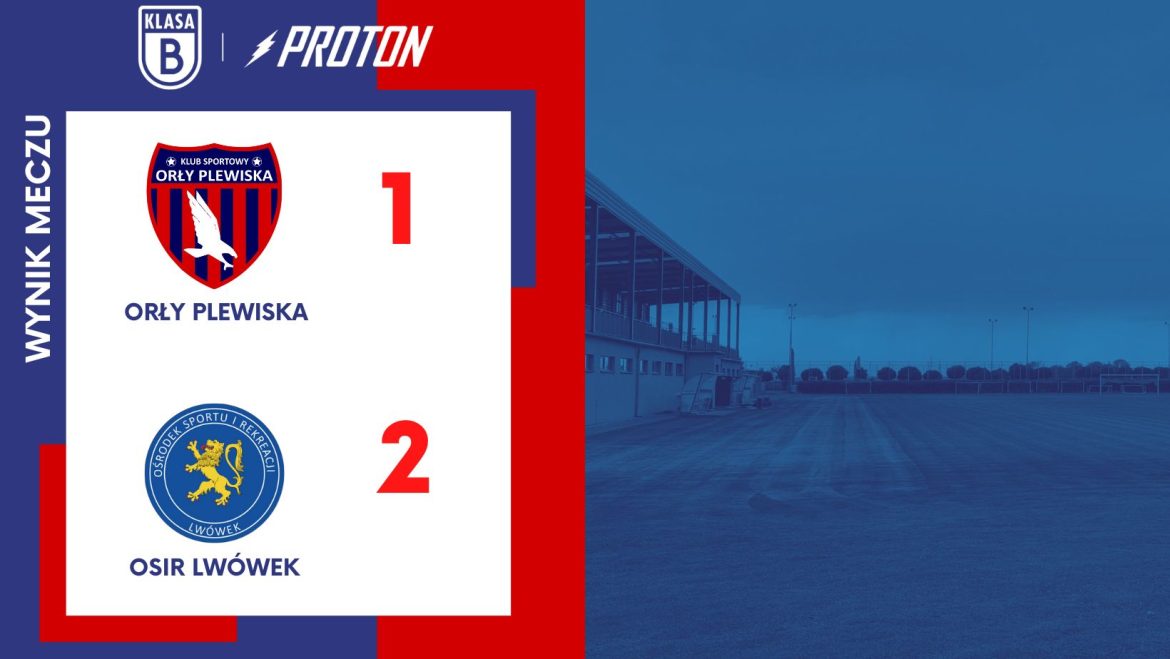 Orły Plewiska 1-2 OSIR Lwówek