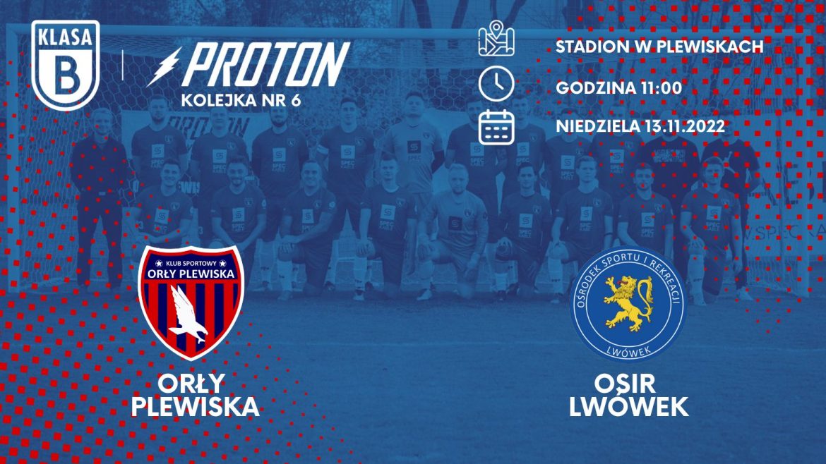 Kolejka 6: Orły Plewiska – OSIR Lwówek