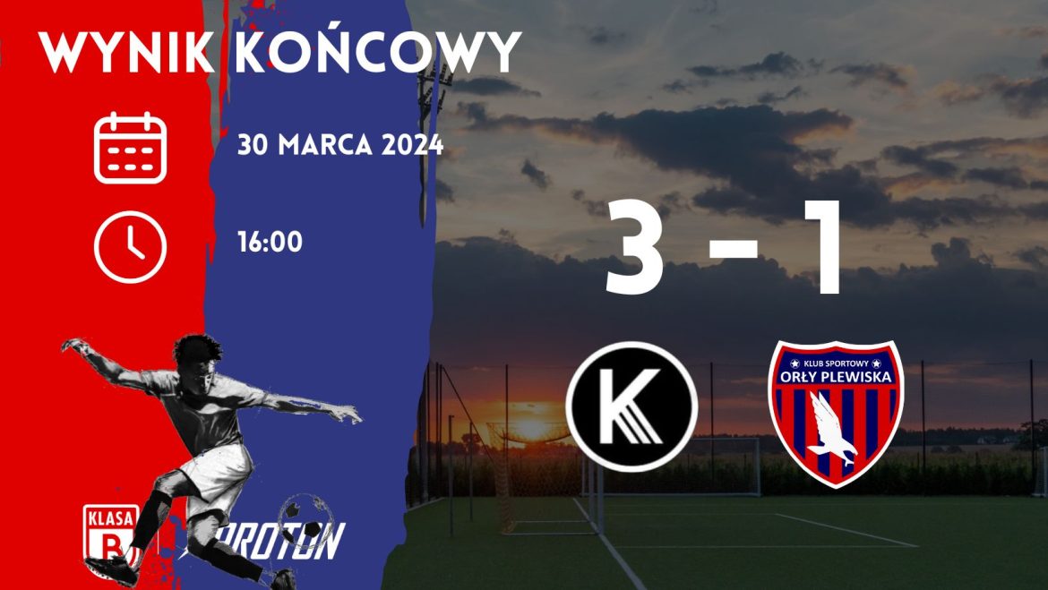 Kolejka 15: Karamba Gruszczyn 3-1 Orły Plewiska