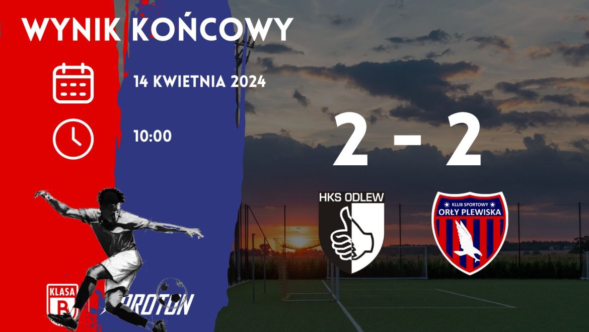 Kolejka 17: Odlew Poznań 2-2 Orły Plewiska