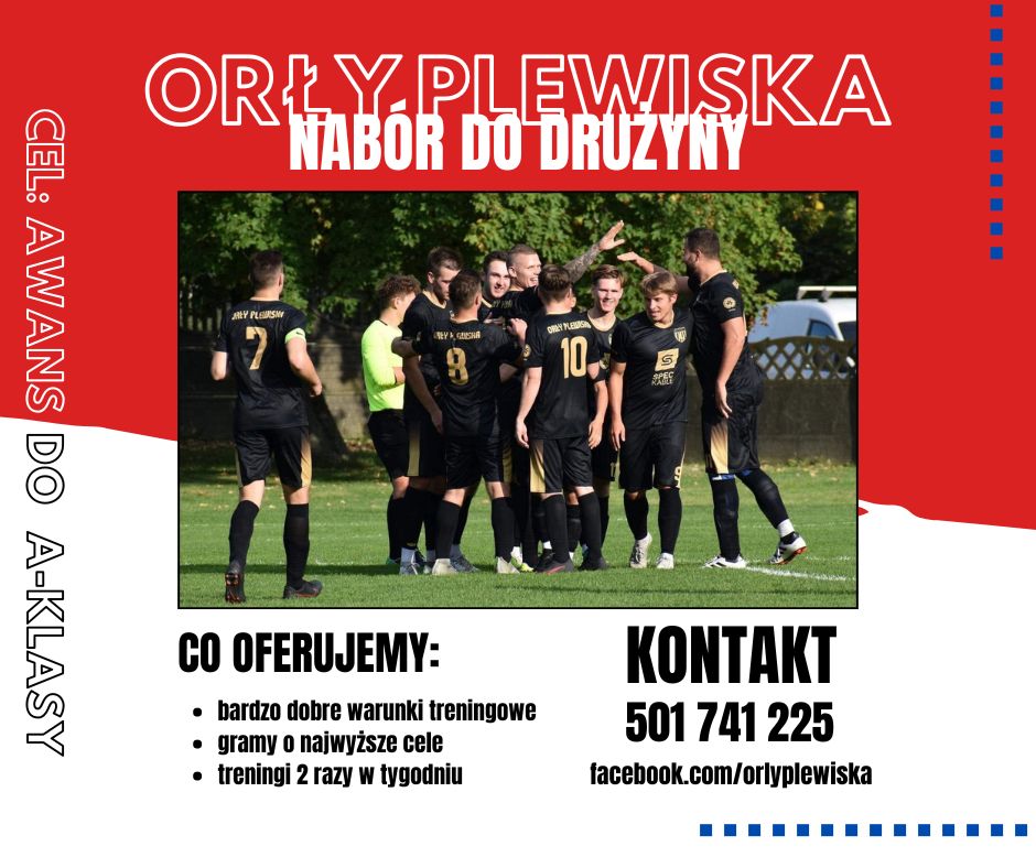 Nabór do drużyny seniorów na sezon 2024/2025