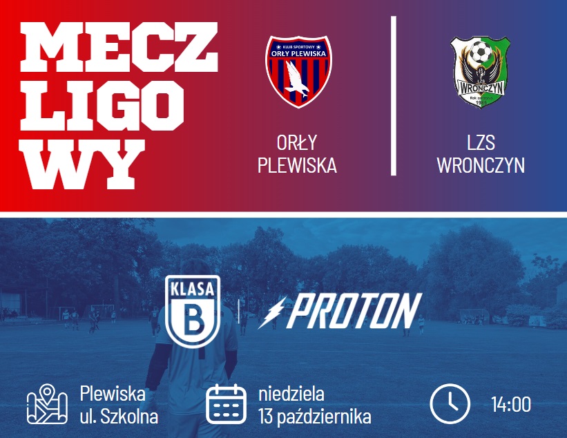 Kolejka 9: Orły Plewiska – LZS Wronczyn